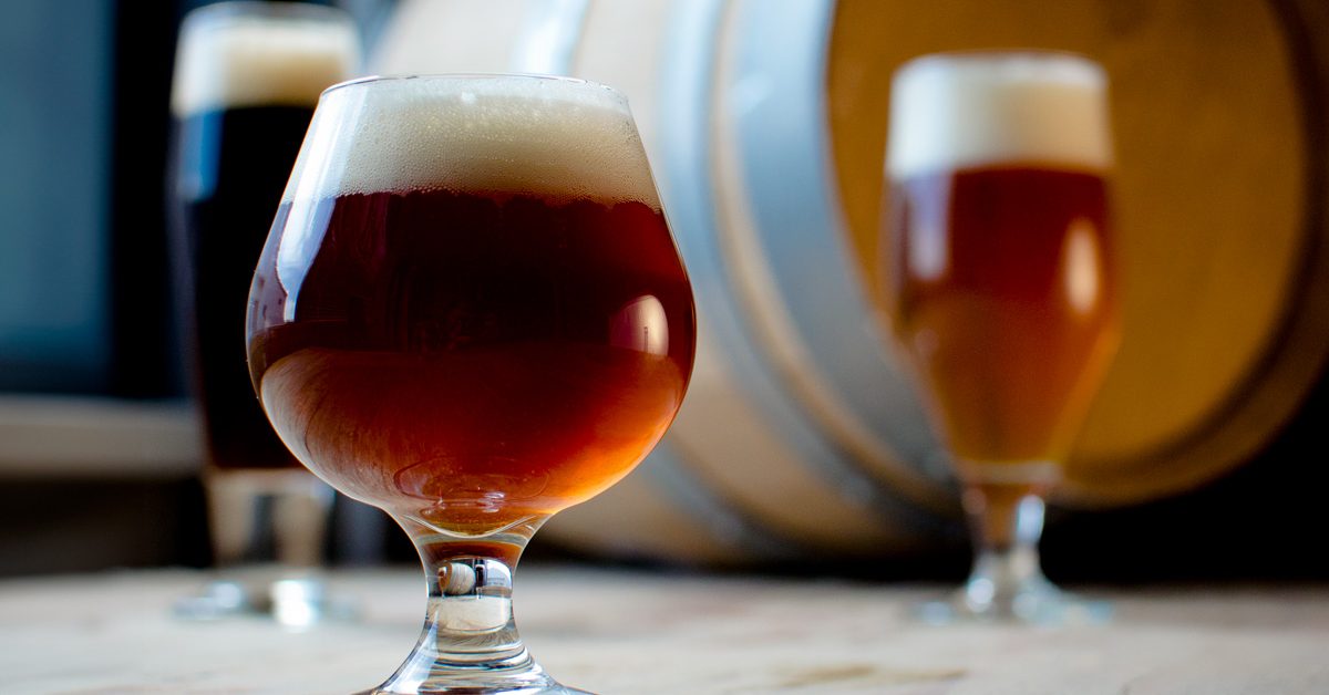 barrel aged beers and dark ale with barrel