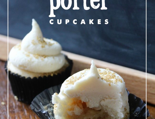 vanilla porter cupcakes