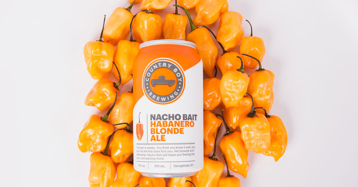 nacho bait beer with habaneros