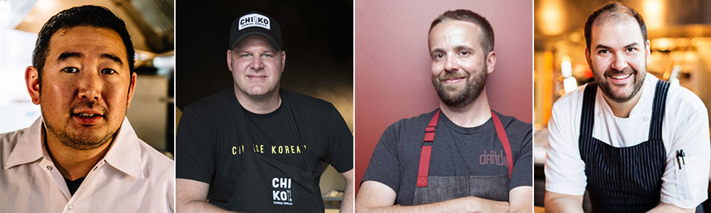 collage of national chefs