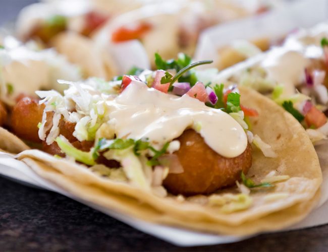 Sawtooth Fish Tacos